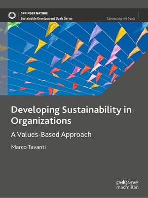 cover image of Developing Sustainability in Organizations